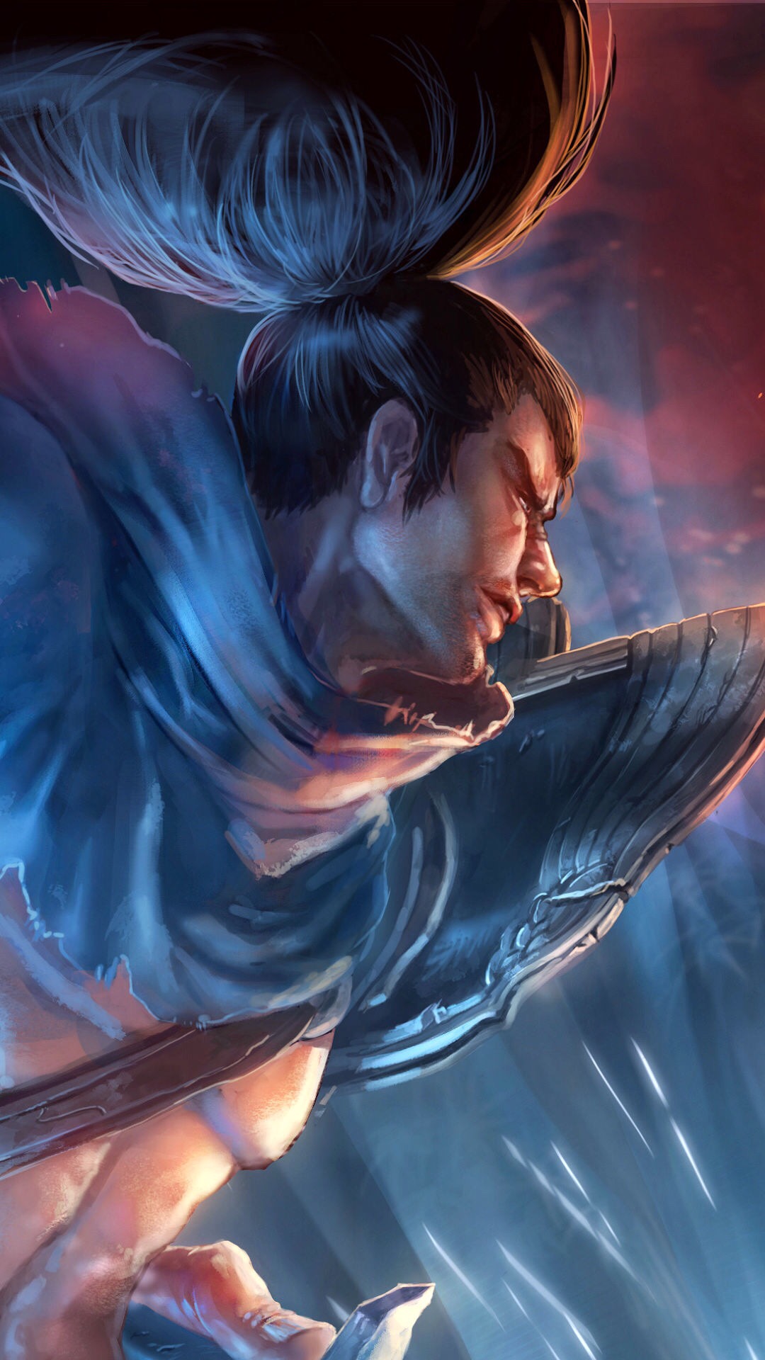 通过